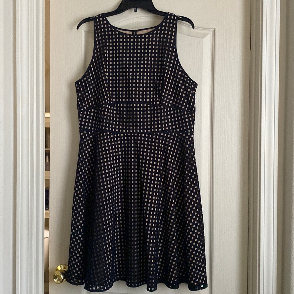 Gorgeous black eyelet dress